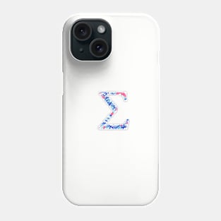 Sigma Tropical Letter Phone Case