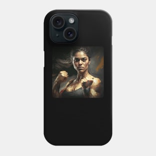 Woman - Fierce, Unapologetic, Unstoppable (no text) Phone Case