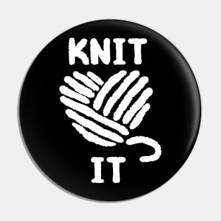 Knit it Pin