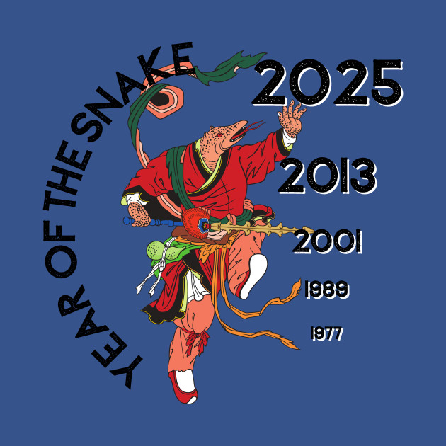 Disover Chinese Zodiac - Year of the Snake - Chinese Zodiac - T-Shirt