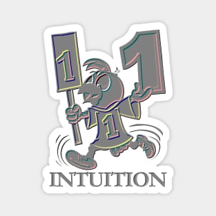 Angel Number 111 INTUITION Magnet