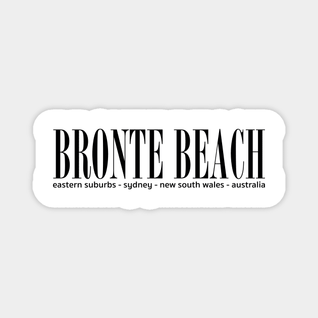 Bronte Beach Sydney Magnet by downundershooter