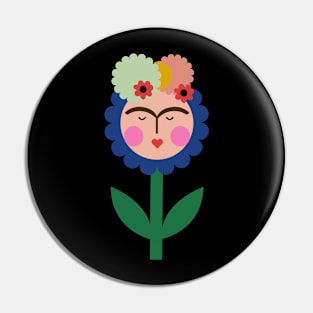 Flower Frida kahlo mexican feminist painter viva la vida Pin