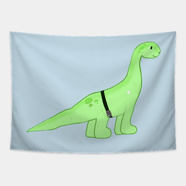 Libre Diabetic Dino Tapestry by CatGirl101