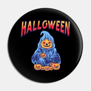 Halloween Grim Reaper Pin