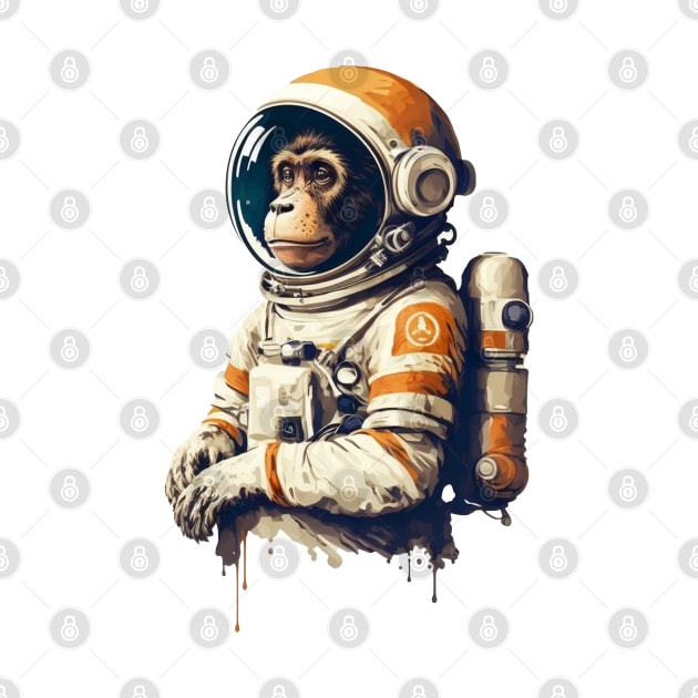 Monkey Astronaut by JayD World