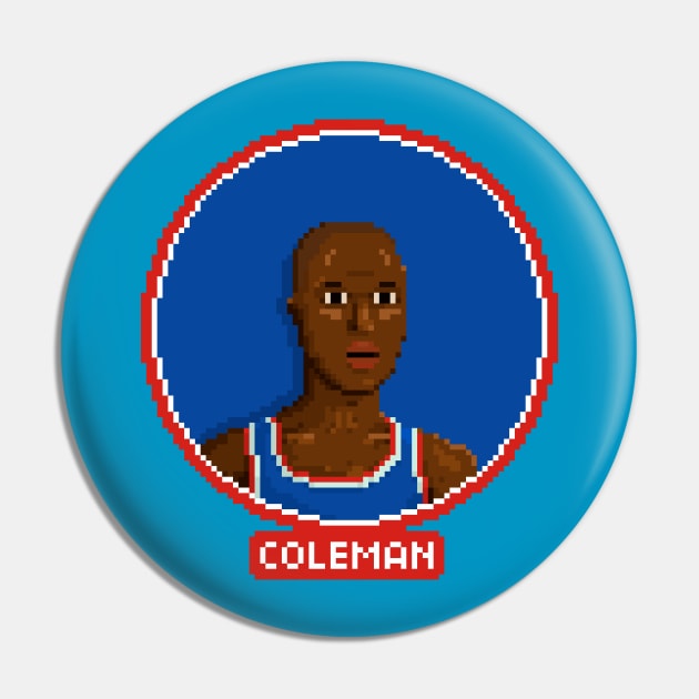 Coleman Pin by PixelFaces