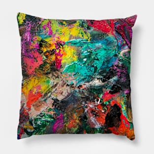 Nawlins Abstract Art Pillow