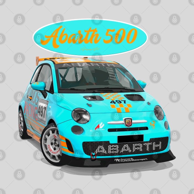 ABARTH 500 497 by PjesusArt