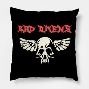 bad omens Pillow