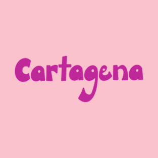 Cartagena, Colombia Hand Lettering T-Shirt