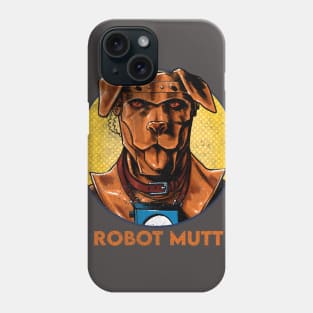 Robot Mutt - distressed Phone Case