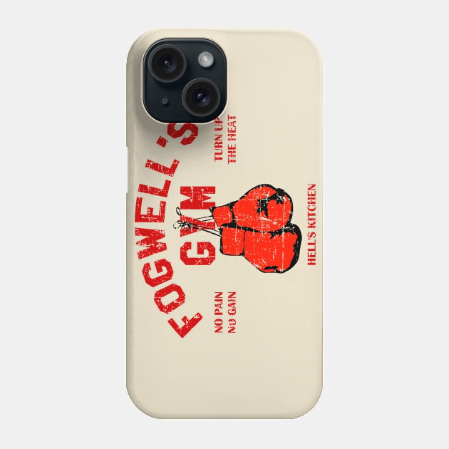 Fogwell's Gym distressed Phone Case by hauntedjack