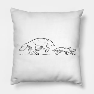 Life is Strange Wolves Choice Logo (Black) Pillow