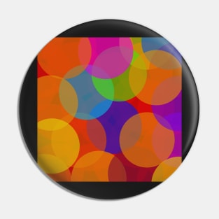 bright colorful pop art pattern Pin