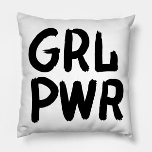 Girls Have the Power to Change the World Pillow