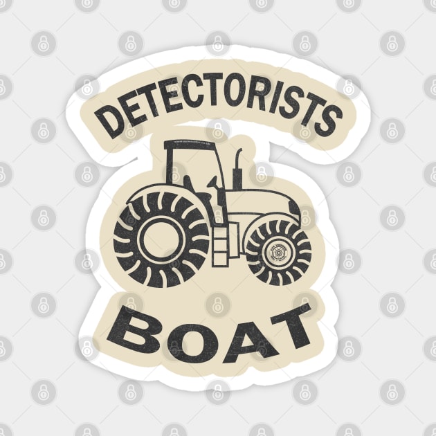 Detectorists BOAT mk6 Eye Voodoo Vintage Edition Magnet by eyevoodoo