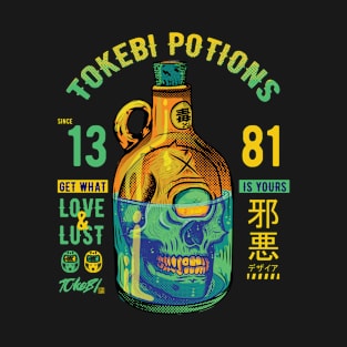 Tokebi Love Potion Skull T-Shirt