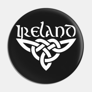 Ireland with Celtic Knot Pin