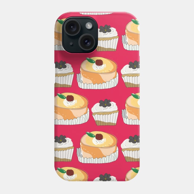 Pastry Phone Case by cathleen bronsky