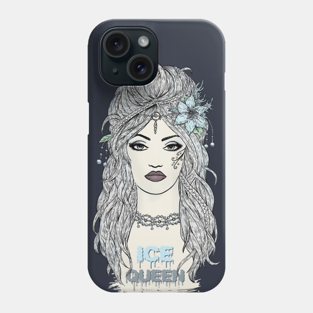 Ice Queen Phone Case by eugeniahauss