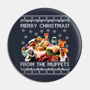 Merry Christmas From The Muppets Pin