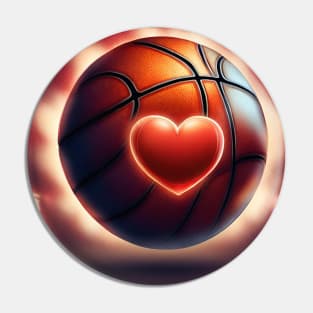 Basketball Lover Pin