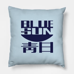 Blue Sun Pillow