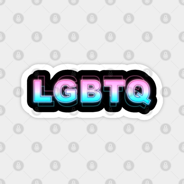 LGBTQ Magnet by Sanzida Design