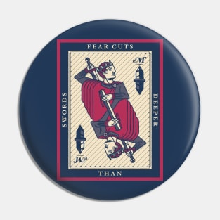 The Martyr (art print) Pin