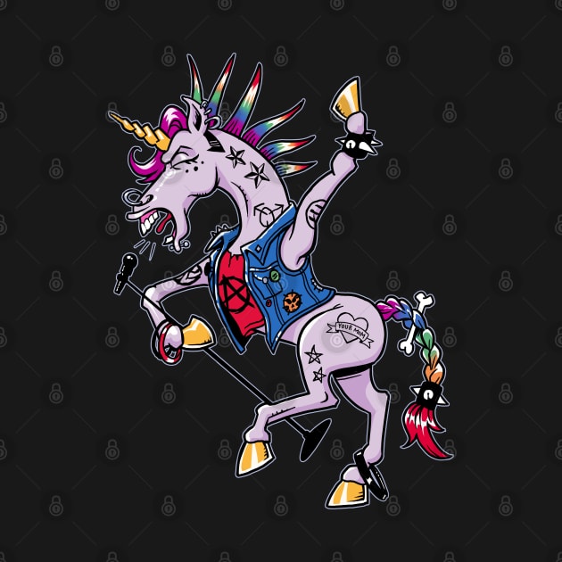 PUNK Unicorn by Robbgoblin