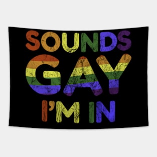 Pride Gay LGBT Lesbian Rainbow Flag Bisexual Queer Tapestry