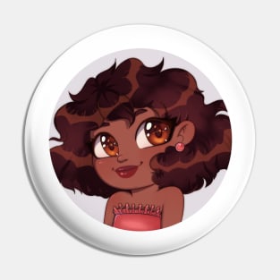 Cute chibi girl Pin