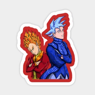 dragon ball the miser brothers Magnet