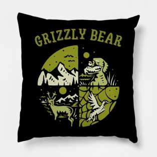 GRIZZLY BEAR BAND Pillow