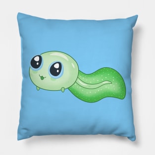 Green Tadpole Pillow