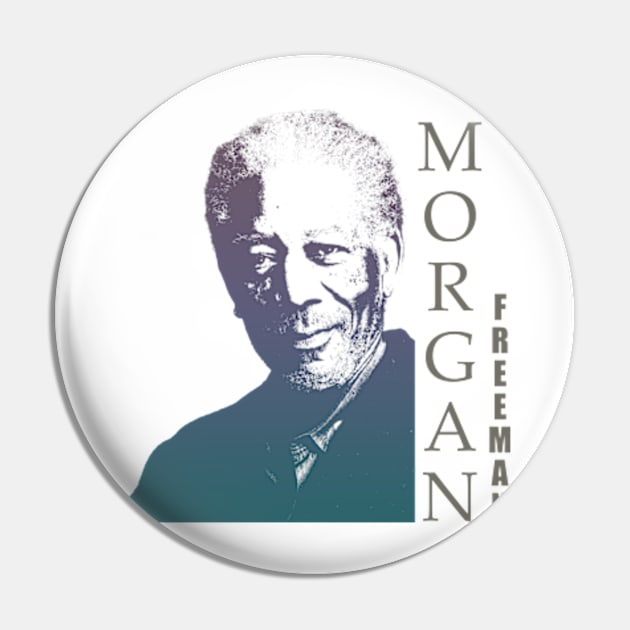 Morgan Freeman Pin by ZNEVA