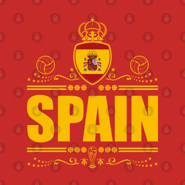 SPAIN FOOTBALL GIFTS | VINTAGE EDITION by VISUALUV