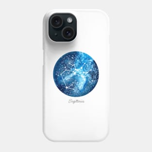 Sagittarius Constellation | Star Sign | Watercolor Phone Case