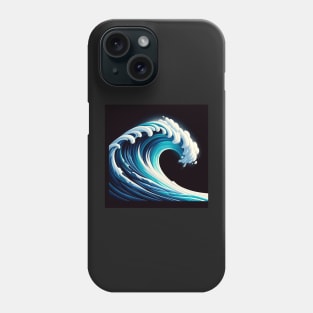 Cresting Elegance: The Majestic Ocean Wave Phone Case