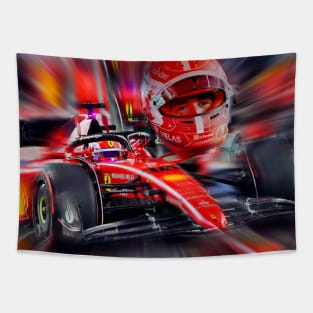 Charles Leclerc Racing 2022 Tapestry