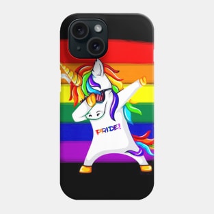 Horse Unicron Rainbow LGPT Pride Costume Gift Phone Case