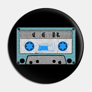 ccr blue cassette Pin