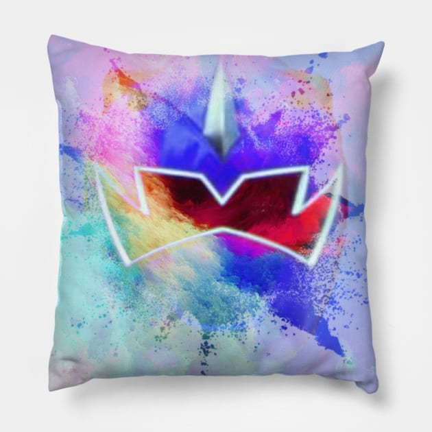 BLUE DINO RANGER IS THE GOAT DINO THUNDER INSPIRED Pillow by TSOL Games