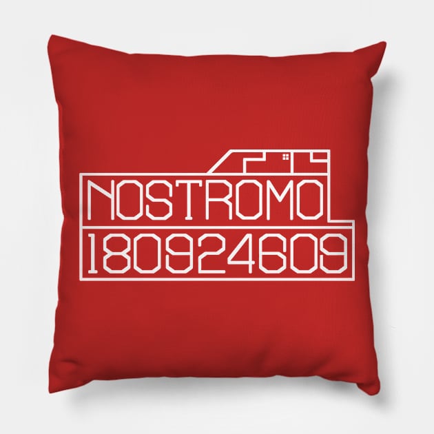 nostromo Pillow by Anthonny_Astros