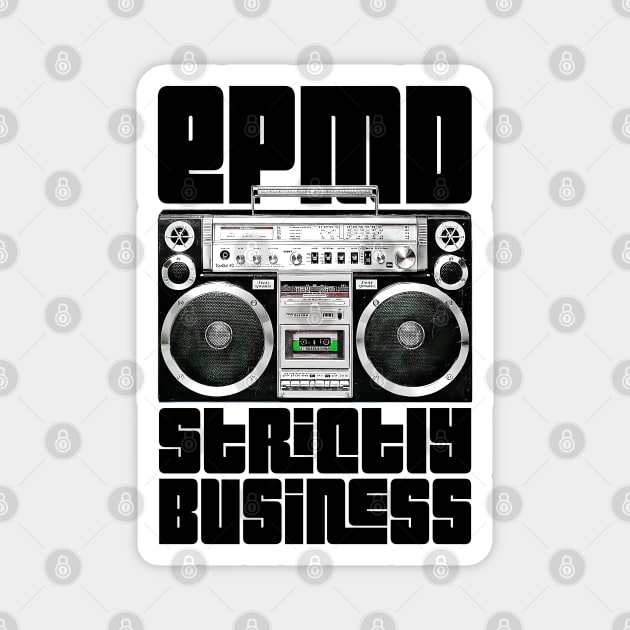 EPMD / Original Retro Fan Art Design Magnet by DankFutura