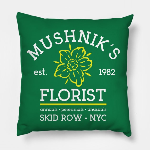 Mushnik's Florist 82 Pillow by PopCultureShirts