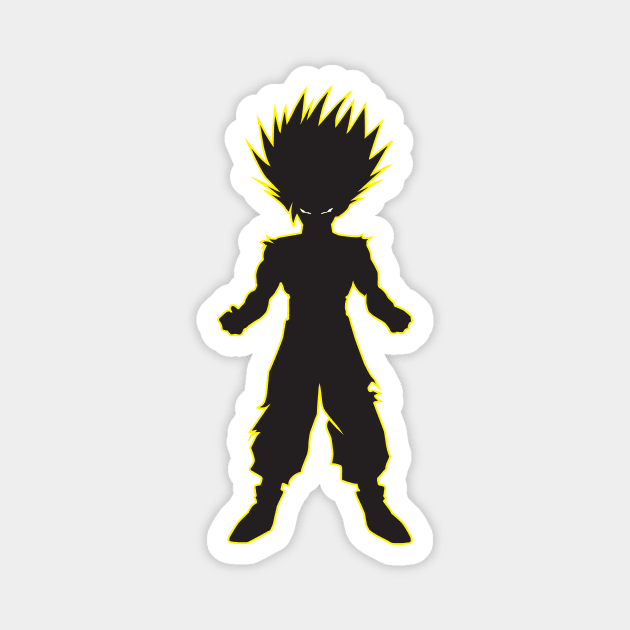 Gohan Dragon Ball Magnet by WiredDesigns