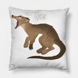 Thylacine/Tiger Pillow