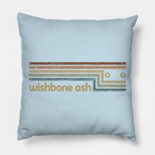 Wishbone Ash Cassette Stripes Pillow